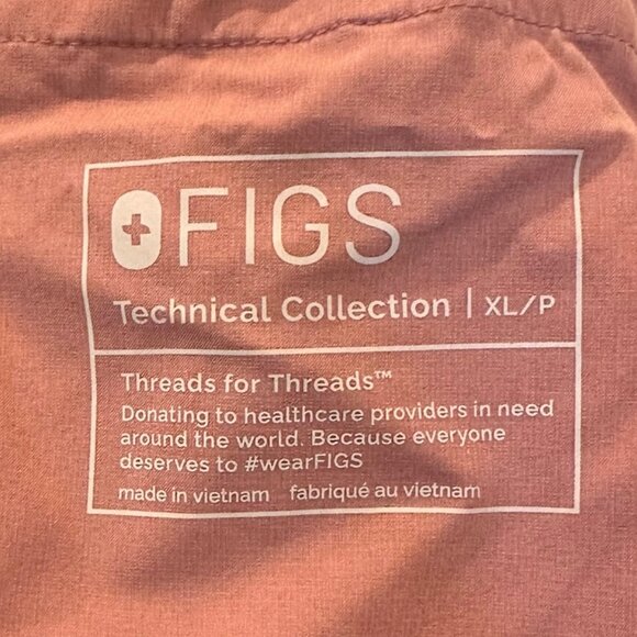 Figs Mauve Scrub Top - Picture 8 of 8